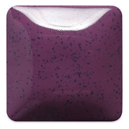 Mayco Speckled Stroke & Coat Glazes - Speckled Grapel, fired at cone 06 oxidation