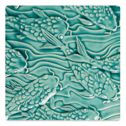 Amaco Liquid Gloss Glaze - Pint, Turquoise, Transparent