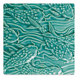 Amaco Liquid Gloss Glaze - Pint, Turquoise Green, Transparent
