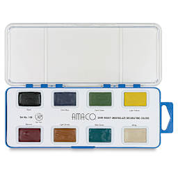 Amaco Semi-Moist Underglaze - Set No. 108, Set of 8