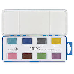 Amaco Semi-Moist Underglaze - Set No. 109, Set of 8