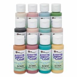 Mayco Stroke & Coat Wonderglaze Kit - Bottle, 2 oz, Wonderglaze Kit 2