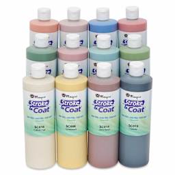 Mayco Stroke & Coat Wonderglaze Kit - Bottle, 16 oz, Wonderglaze Kit 1