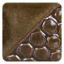 Mayco Elements Glaze - Foliage Green, fired at cone 10 reduction
