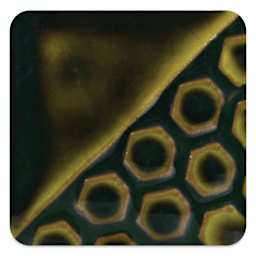 Mayco Elements Glaze - Bottle Green, fired at cone 6 oxidation