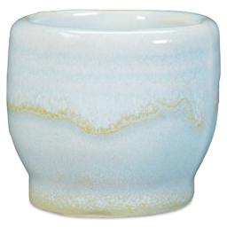 Amaco Potter's Choice Flux Glaze - Pint, Cirrus Flow finished bowl example