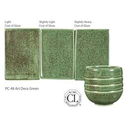 Amaco Potter's Choice Glaze - Gallon, Art Deco Green