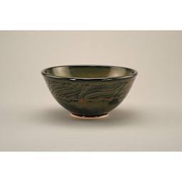 Ironstone Amaco Potter's Choice Glaze applied to a bowl