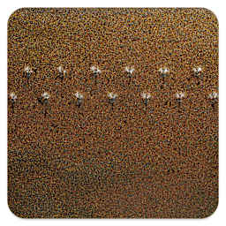Amaco Potter's Choice Glaze - Cosmic Gold Dust fired to cone 5 oxidation
