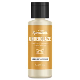Speedball Ceramic Underglaze - Yellow Orange, Opaque, 2 oz
