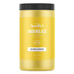 Speedball Ceramic Underglaze - Sunflower, 16 oz