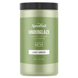 Speedball Ceramic Underglaze - Leaf Green, Opaque, 16 oz