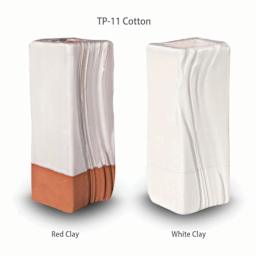 Amaco Teacher's Palette Glaze - Pint, Cotton clay comparison