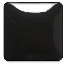 Blick Essentials Gloss Glaze - Black, fired at Cone 06 oxidation