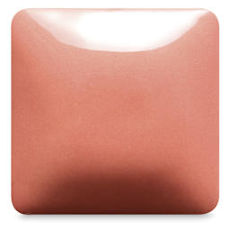 Blick Essentials Gloss Glaze - Pint, Grapefruit, fired at Cone 06 oxidation