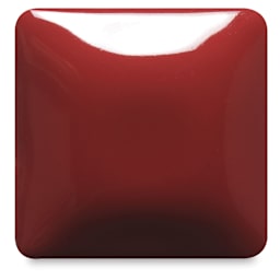 Blick Essentials Gloss Glaze - Candy Apple, Pint, fired at Cone 06 oxidation