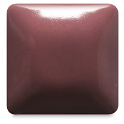Blick Essentials Gloss Glaze - Pint, Raspberry, fired at Cone 06 oxidation