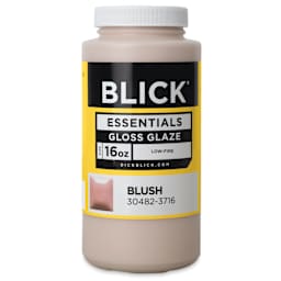 Blick Essentials Gloss Glaze - 16 oz (Pint), Blush