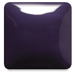 Blick Essentials Gloss Glaze - Pint, Plum, fired at Cone 06 oxidation