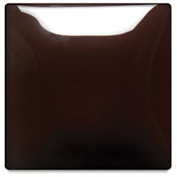Blick Essentials Gloss Glaze - Pint, Dark Chocolate, fired at Cone 06 oxidation