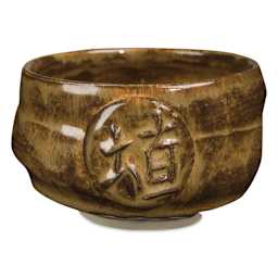 Amaco Gloss Shino Lead-Free Glazes - SH-31 Cacao, Pint, bowl