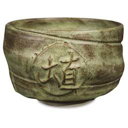 Finished ceramic bowl using Matcha Matte glaze