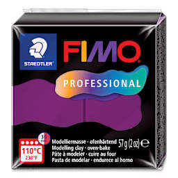 Staedtler Fimo Professional Polymer Clay - Violet, 2 oz front of packaging