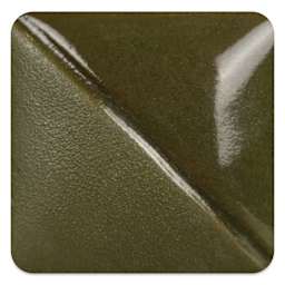 Mayco Fundamentals Underglaze - Olive - fired at cone 10 reduction