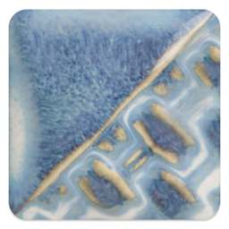 Mayco Stoneware Classic Glaze - Milk Glass, fired at cone 10 reduction