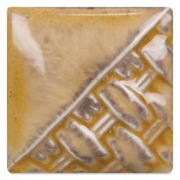 Mayco Stoneware Classic Glaze - Micro Champagne, fired at cone 10 reduction