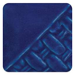 Mayco Stoneware Classic Glaze - Blue Gloss fired at cone 10 reduction