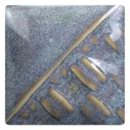 Mayco Stoneware Classic Glaze - Norse Blue, Dry - fired to cone 10