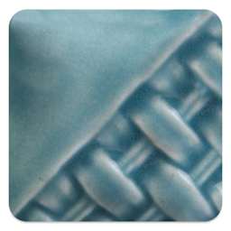 Mayco Stoneware Classic Glaze - Glacier Blue, fired at cone 10 reduction