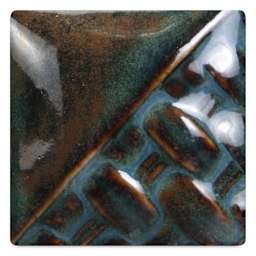 Mayco Stoneware Classic Glaze - Stoned Denim, Dry - fired to cone 10