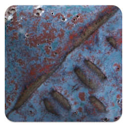 Mayco Stoneware Classic Glaze - Blue Opal, fired at cone 10 reduction