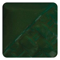 Mayco Stoneware Gloss Glaze - Dark Green Gloss fired to cone 10 reduction