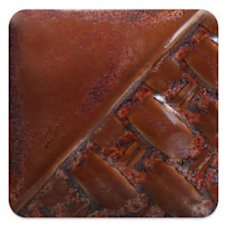 Mayco Stoneware Classic Glaze - Copper Jade, fired at cone 10 reduction