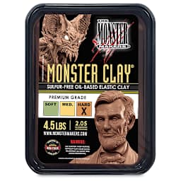 
Monster Clay - Front of Hard Grade Package shown