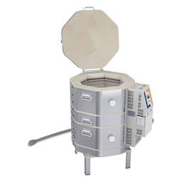 L&L Easy Fire Kiln - E18M-3, W8000, 208V, P1, 38.5 Amp