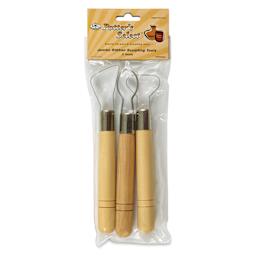 Potter's Select Jumbo Ribbon Sculpting Tools - Set of 3 - front of packaging