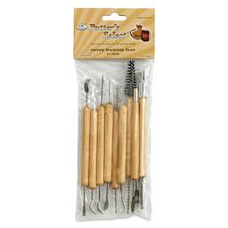 Potter's Select Variety Sculpting Tools - Set of 11 - front of packaging