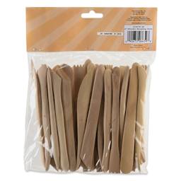 Potter's Select Wooden Modeling Tools - Set of 38, 6" - back of packaging