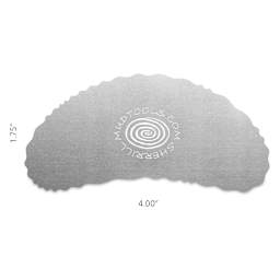 Mudtools Stainless Steel Drawing Rib - Bean, Wave - dimensions