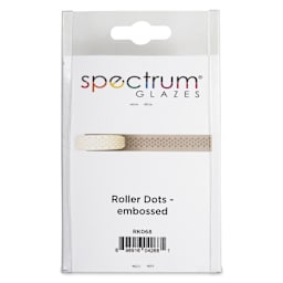 Spectrum Stamp Roller - Embossed Dots - back of packaging