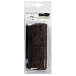 Spectrum Stamp Rollers - Debossed Waves, Set of 10 - front of packaging