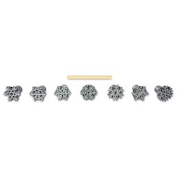 Spectrum Stamps - Snowflakes, Large, Set of 7