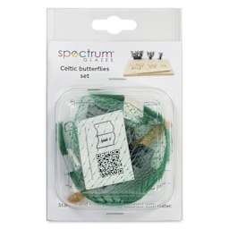 Spectrum Stamps - Celtic Butterflies, Set of 3 - back of packaging