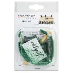 Spectrum Stamps - Birds, Set of 10 - back of packaging