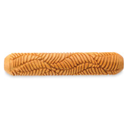 MKM Pottery Tools Big Hand Roller - Layered Leaves
