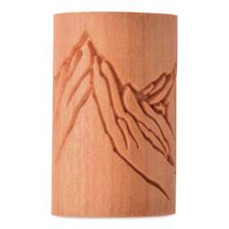 MKM Pottery Tools Large Handle Roller - Mountain Range